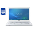 Ноутбук Sony Vaio VPCCA2S1E / 14" (1366x768) TN / Intel Core i3-2310M (2 (4) ядра по 2.1 GHz) / 8 GB DDR3 / 240 GB SSD / AMD Radeon HD 6470M / WebCam / Win 10 Pro - 1