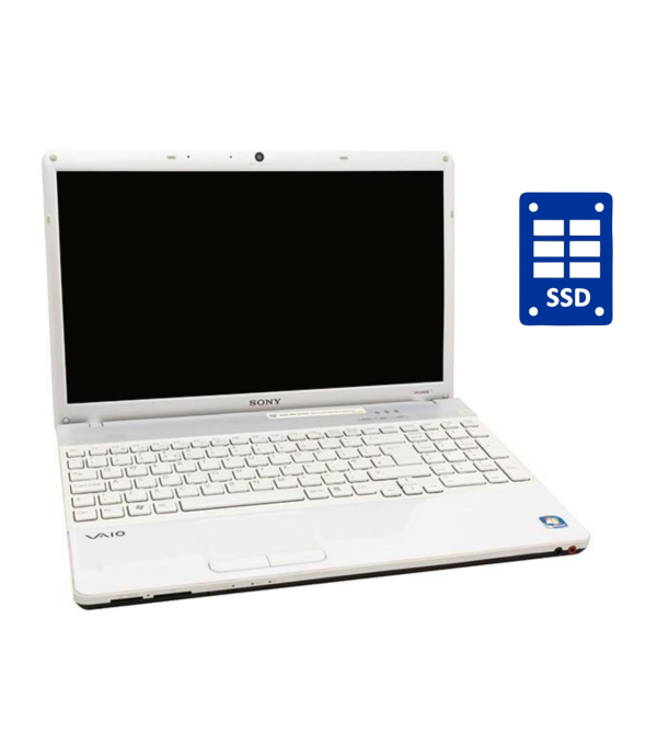 Ноутбук Sony Vaio 71911M / 15.6&quot; (1366x768) TN / Intel Core i3-2330M (2 (4) ядра по 2.2 GHz) / 8 GB DDR3 / 240 GB SSD / Intel HD Graphics 3000 / WebCam / Win 10 Pro - 1