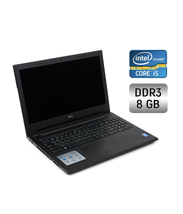 Ноутбук Б-класс Dell Inspiron 15-5547 / 15.6&quot; (1366x768) TN / Intel Core i5-4210U (2 (4) ядра по 1.7 - 2.7 GHz) / 8 GB DDR3 / 256 GB SSD / Intel HD Graphics 4400 / WebCam / Windows 10 - 1