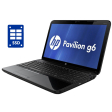 Ноутбук HP Pavilion G6 / 15.6" (1366x768) TN / Intel Core i3-2330M (2 (4) ядра по 2.2 GHz) / 8 GB DDR3 / 240 GB SSD / Intel HD Graphics 3000 / WebCam / DVD-ROM / Win 10 Pro - 1