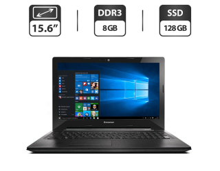 БУ Ноутбук Б-класс Lenovo G50-70 / 15.6&quot; (1920x1080) TN / Intel Pentium 3558U (2 ядра по 1.7 GHz) / 8 GB DDR3 / 128 GB SSD / Intel HD Graphics 4400 / WebCam / DVD-ROM / HDMI из Европы в Одессе