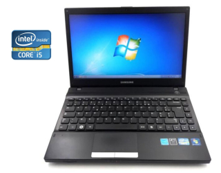 БУ Ноутбук Samsung 300V / 15.6&quot; (1366x768) TN / Intel Core i5-2520M (2 (4) ядра по 2.5 - 3.2 GHz) / 8 GB DDR3 / 240 GB SSD / Intel HD Graphics 3000 / WebCam / Win 10 Pro из Европы в Одессе