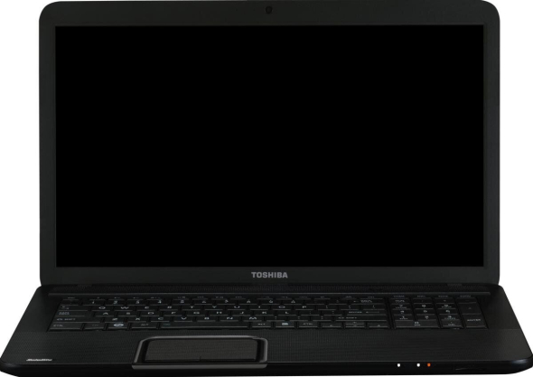 Ноутбук Toshiba Satellite C870 / 17.3&quot; (1600x900) TN / Intel Core i3-2328M (2 (4) ядра по 2.2 GHz) / 8 GB DDR3 / 240 GB SSD / Intel HD Graphics 3000 / WebCam / Win 10 Pro - 2