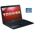 Ноутбук Toshiba Satellite C660 / 15.6" (1366x768) TN / Intel Core i5-2450M (2 (4) ядра по 2.5 - 3.1 GHz) / 8 GB DDR3 / 240 GB SSD / Intel HD Graphics 3000 / WebCam / DVD-RW / Win 10 Pro - 1