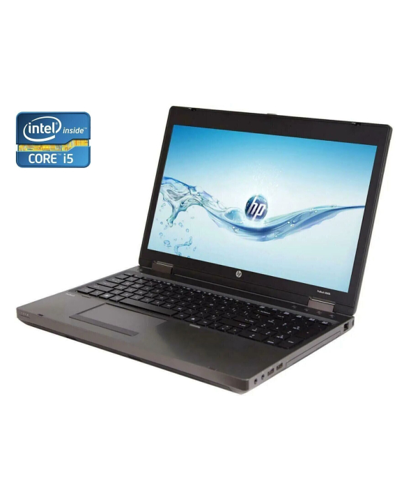 Ноутбук HP ProBook 6560b / 15.6&quot; (1366x768) TN / Intel Core i5-2410M (2 (4) ядра по 2.3 - 2.9 GHz) / 8 GB DDR3 / 240 GB SSD / Intel HD Graphics 3000 / WebCam / DVD-RW / Win 10 Pro - 1