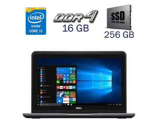 БУ Ультрабук Dell Latitude 3380 / 13.3&quot; (1366x768) TN / Intel Core i3-6006U (2 (4) ядра по 2.0 GHz) / 16 GB DDR4 / 256 GB SSD / Intel HD Graphics 520 / WebCam + Беспроводная мышка из Европы в Одесі