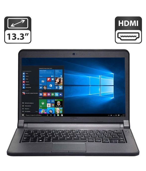 Ноутбук Б-класс Dell Latitude 3340 / 13.3&quot; (1366x768) TN / Intel Core i5-4200U (2 (4) ядра по 1.6 - 2.6 GHz) / 4 GB DDR3 / 320 GB HDD / Intel HD Graphics 4400 / WebCam / HDMI - 1