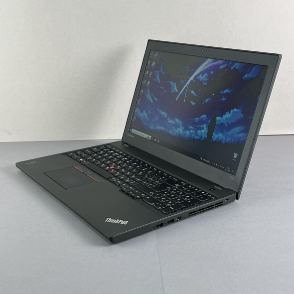 Ноутбук Lenovo ThinkPad T550 / 15.6&quot; (1366x768) TN / Intel Core i5-5200U (2 (4) ядра по 2.2 - 2.7 GHz) / 8 GB DDR3 / 128 GB SSD / Intel HD Graphics 5500 / WebCam - 7