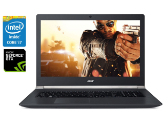 БУ Игровой ноутбук Acer Aspire AN7 791G / 17.3&quot; (1920x1080) IPS / Intel Core i7-4720HQ (4 (8) ядра по 2.6 - 3.6 GHz) / 16 GB DDR3 / 480 GB SSD / nVidia GeForce GTX 960M, 2 GB GDDR5, 128-bit / WebCam / Win 10 Home из Европы в Одессе