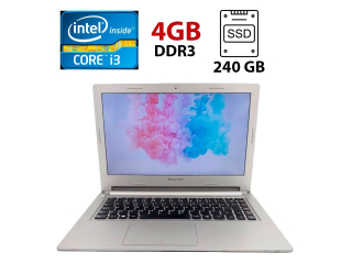 БУ Ноутбук Lenovo ThinkPad M30-70 / 15.6&quot; (1366x768) TN / Intel Core i3-4030U (2 (4) ядра по 1.9 GHz) / 4 GB DDR3 / 240 GB SSD / Intel HD Graphics 4400 / WebCam из Европы в Одессе