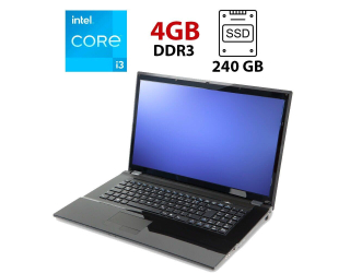 БУ Ноутбук Terra Mobile 1748 / 17.3&quot; (1600x900) TN / Intel Core i3-2330M (2 (4) ядра по 2.2 GHz) / 4 GB DDR3 / 240 GB SSD / Intel HD Graphics 3000 / WebCam из Европы в Одесі