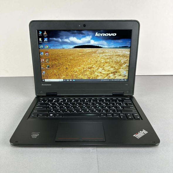 Нетбук Lenovo ThinkPad 11e / 11.6&quot; (1366x768) TN / Intel Celeron N2940 (4 ядра по 1.83 - 2.25 GHz) / 4 GB DDR4 / 128 GB SSD / WebCam - 5
