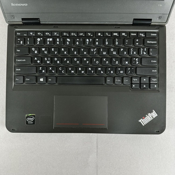 Нетбук Lenovo ThinkPad 11e / 11.6&quot; (1366x768) TN / Intel Celeron N2940 (4 ядра по 1.83 - 2.25 GHz) / 4 GB DDR4 / 128 GB SSD / WebCam - 8