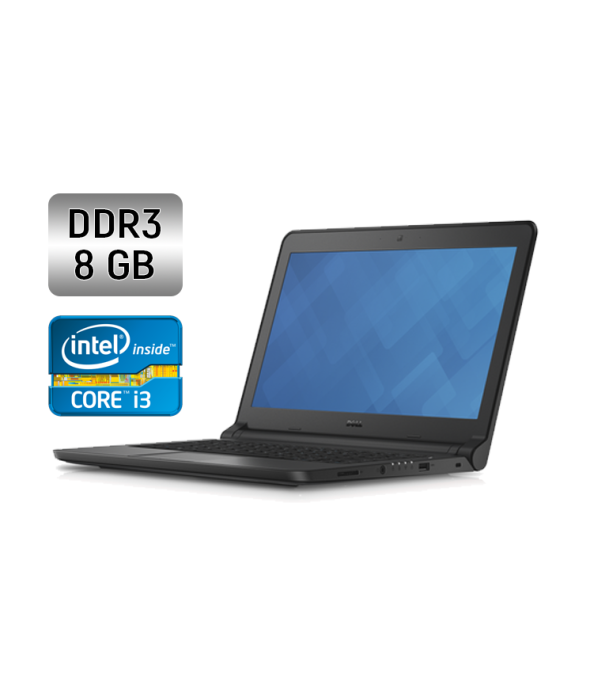 Ноутбук Б-класс Dell Latitude 3340 / 13.3&quot; (1366x768) TN Touch / Intel Core i3-4005U (2 (4) ядра по 1.7 GHz) / 8 GB DDR3 / 256 GB SSD / Intel HD Graphics 4400 / WebCam / Windows 10 - 1