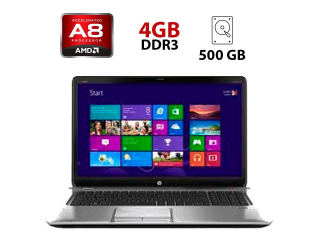 БУ Ноутбук Б-класс HP dv6-7323cl / 15.6&quot; (1920x1080) TN / AMD A8-4500M (4 ядра по 1.9 - 2.8 GHz) / 4 GB DDR3 / 750 GB HDD / AMD Radeon HD 7620G Graphics / WebCam / АКБ не держит из Европы в Одессе
