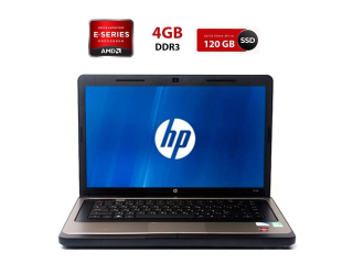 БУ Ноутбук Б-класс HP 635 / 15.6&quot; (1366x768) TN / AMD E-350 (2 ядра по 1.6 GHz) / 4 GB DDR3 / 120 GB SSD / AMD Radeon HD 6310 Graphics / WebCam из Европы в Одессе