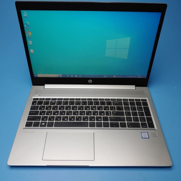 Ноутбук HP ProBook 450 G6 / 15.6&quot; (1366x768) TN / Intel Core i3-8145U (2 (4) ядра по 2.1 - 3.9 GHz) / 8 GB DDR4 / 240 GB SSD / Intel UHD Graphics / WebCam / Win 10 Pro - 8
