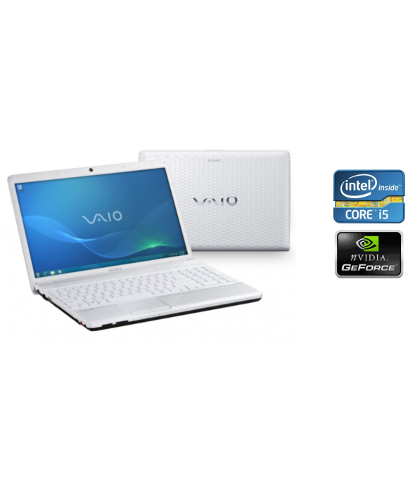 Ноутбук Sony VAIO VPC-EJ1M1E / 17.3&quot; (1600x900) TN / Intel Core i5-2410M (2 (4) ядра по 2.3 - 2.9 GHz) / 8 GB DDR3 / 240 GB SSD / nVidia GeForce 410M, 1 GB DDR3, 64-bit / WebCam / Win 10 Pro - 1