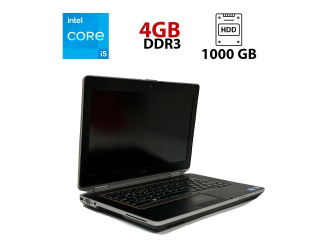 БУ Ноутбук Dell Latitude E6420 / 14&quot; (1366x768) TN / Intel Core i5-2430M (2 (4) ядра по 2.4 - 3.0 GHz) / 4 GB DDR3 / 1000 GB HDD / Intel HD Graphics 3000 / No WebCam из Европы в Одесі