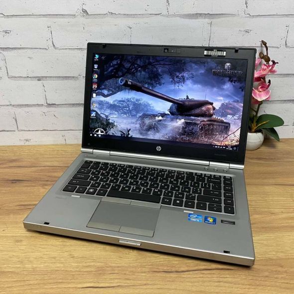 Ноутбук HP EliteBook 8460p / 14&quot; (1600x900) TN / Intel Core i5-2540M (2 (4) ядра по 2.6 - 3.3 GHz) / 8 GB DDR3 / 256 GB SSD / Intel HD Graphics 3000 / WebCam / Fingerprint - 4