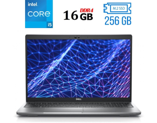 БУ Ноутбук Б-класс Dell Latitude 5530 / 15.6&quot; (1920x1080) IPS / Intel Core i5-1235U (10 (12) ядер по 1.3 - 4.4 GHz) / 16 GB DDR4 / 256 GB SSD M.2 / Intel Iris Xe Graphics / USB 3.2 / HDMI / Windows 10 лицензия из Европы в Одесі