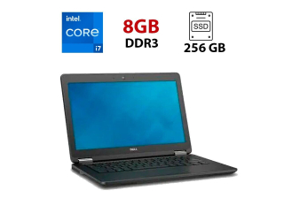 БУ Ультрабук Dell Latitude E7250 / 12.5&quot; (1366x768) TN / Intel Core i7-5600U (2 (4) ядра по 2.6 - 3.2 GHz) / 8 GB DDR3 / 256 GB SSD / Intel HD Graphics 5500 / WebCam / HDMI из Европы в Одессе