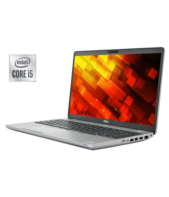 Ноутбук Dell Latitude 5511 / 15.6&quot; (1366x768) TN / Intel Core i5-10300H (4 (8) ядра по 2.5 - 4.5 GHz) / 8 GB DDR4 / 512 GB SSD / Intel UHD Graphics / WebCam / Windows 10 - 1