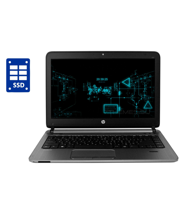 Ультрабук HP ProBook 430 G2 / 13.3&quot; (1366x768) TN / Intel Core i3-5010U (2 (4) ядра по 2.1 GHz) / 8 GB DDR3 / 256 GB SSD / Intel HD Graphics 5500 / Windows 10 - 1