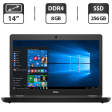 Ультрабук Dell Latitude 5490 / 14" (1366x768) TN / Intel Core i5-8350U (4 (8) ядра по 1.7 - 3.6 GHz) / 8 GB DDR4 / 256 GB SSD M.2 / Intel UHD Graphics 620 / WebCam / HDMI / Windows 10 Pro - 1