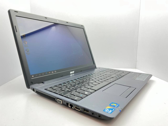Ноутбук Acer TravelMate 5740 / 15.6&quot; (1366x768) TN / Intel Core i3-370M (2 (4) ядра по 2.4 GHz) / 4 GB DDR3 / 120 GB SSD / Intel HD Graphics / WebCam - 3