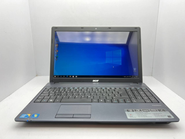 Ноутбук Acer TravelMate 5740 / 15.6&quot; (1366x768) TN / Intel Core i3-370M (2 (4) ядра по 2.4 GHz) / 4 GB DDR3 / 120 GB SSD / Intel HD Graphics / WebCam - 2
