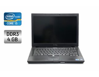 БУ Ноутбук Dell Latitude E6410 / 14&quot; (1366x768) TN / Intel Core i5-540M (2 (4) ядра по 2.53 - 3.07 GHz) / 4 GB DDR3 / 500 GB HDD / Intel HD Graphics / DVD-RW из Европы в Одесі