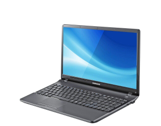 БУ Ноутбук Б-класс Samsung NP300E5C / 15.6&quot; (1366x768) TN / Intel Celeron B820 (2 ядра по 1.7 GHz) / 4 GB DDR3 / 500 GB HDD / nVidia GeForce GT 620M, 1 GB DDR3, 64-bit / WebCam / АКБ не держит из Европы в Одесі