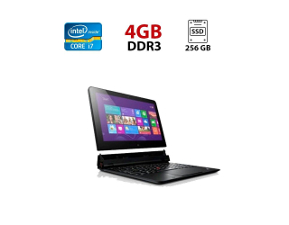 БУ Нетбук Б-класс Lenovo ThinkPad Helix / 11.6&quot; (1920x1080) TN / Intel Core i7-3667U (2 (4) ядра по 2.0 - 3.2 GHz) / 4 GB DDR3 / 256 GB SSD / Intel HD Graphics 4000 / WebCam из Европы в Одессе