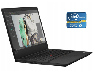 БУ Ультрабук Lenovo ThinkPad E490 / 14&quot; (1920x1080) IPS / Intel Core i5-8265U (4 (8) ядра по 1.6 - 3.9 GHz) / 8 GB DDR4 / 240 GB SSD / Intel UHD Graphics 620 / WebCam / Win 10 Pro из Европы