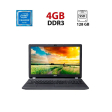 Ноутбук Acer Aspire ES1-512 / 15.6" (1366x768) TN / Intel Celeron N2940 (4 ядра по 1.83 - 2.25 GHz) / 4 GB DDR3 / 128 GB SSD / Intel HD Graphics / WebCam - 1