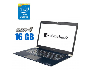 БУ Ультрабук Toshiba Dynabook Tecra X40-F / 14&quot; (1920x1080) IPS Touch / Intel Core i7-8665U (4 (8) ядра по 1.9 - 4.8 GHz) / 16 GB DDR4 / 240 GB SSD / Intel UHD Graphics 620 / WebCam  из Европы в Одессе