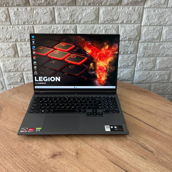 Игровой ноутбук Lenovo Legion 5 Pro 16ACH6H / 16&quot; (2560x1600) IPS / AMD Ryzen 7 5800H (8 (16) ядер по 3.2 - 4.4 GHz) / 16 GB DDR4 / 512 GB SSD / nVidia GeForce RTX 3070, 8 GB GDDR6, 256-bit / WebCam - 2