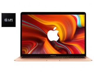 БУ Ультрабук Apple MacBook Air 13 2020 A2337 / 13.3&quot; (2560x1600) IPS / Apple M1 (8 ядер по 2.1 - 3.2 GHz) / 16 GB DDR3 / 512 GB SSD / Apple M1 Graphics / WebCam / MacOS из Европы в Одессе