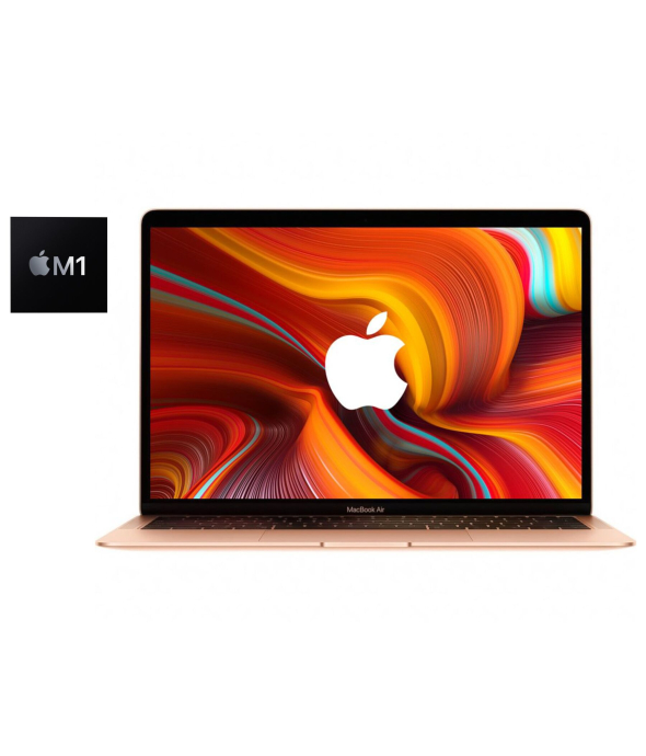 Ультрабук Apple MacBook Air 13 2020 A2337 / 13.3&quot; (2560x1600) IPS / Apple M1 (8 ядер по 2.1 - 3.2 GHz) / 16 GB DDR3 / 512 GB SSD / Apple M1 Graphics / WebCam / MacOS - 1