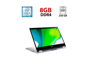 БУ Ноутбук-трансформер Acer Spin 3 SP314-54N / 14&quot; (1920x1080) IPS Touch / Intel Core i5-1035G4 (4 (8) ядра по 1.1 - 3.7 GHz) / 8 GB DDR4 / 256 GB SSD / Intel Iris Plus Graphics / WebCam из Европы в Одесі