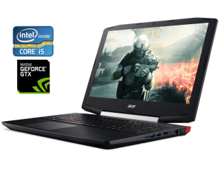 БУ Игровой ноутбук Acer Aspire VX5-591G / 15.6&quot; (1920x1080) IPS / Intel Core i5-7300HQ (4 ядра по 2.5 - 3.5 GHz) / 16 GB DDR4 / 256 GB SSD M.2 / nVidia GeForce GTX 1050 Ti, 4 GB GDDR5, 128-bit / WebCam / Win 10 из Европы в Одессе