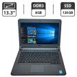 Ноутбук Dell Latitude 3340 / 13.3" (1366x768) TN / Intel Celeron 2957U (2 ядра по 1.4 GHz) / 8 GB DDR3 / 120 GB SSD / Intel HD Graphics / WebCam / HDMI - 1
