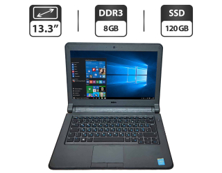 БУ Ноутбук Dell Latitude 3340 / 13.3&quot; (1366x768) TN / Intel Celeron 2957U (2 ядра по 1.4 GHz) / 8 GB DDR3 / 120 GB SSD / Intel HD Graphics / WebCam / HDMI из Европы в Одессе