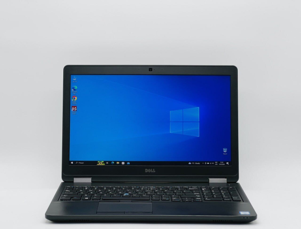 Ноутбук Dell Latitude E5570 / 15.6&quot; (1920x1080) IPS / Intel Core i5-6300U (2 (4) ядра по 2.4 - 3.0 GHz) / 12 GB DDR4 / 240 GB SSD / Intel HD Graphics 520 / WebCam - 2