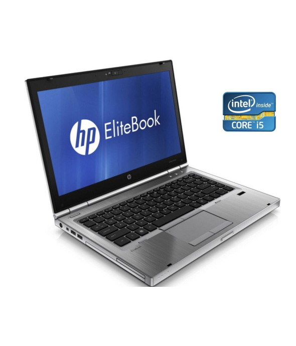 Ноутбук HP EliteBook 8460p / 14&quot; (1366x768) TN / Intel Core i5-2520M (2 (4) ядра по 2.5 - 3.2 GHz) / 4 GB DDR3 / 240 GB SSD / Intel HD Graphics 3000 / WebCam / Win 10 Home - 1