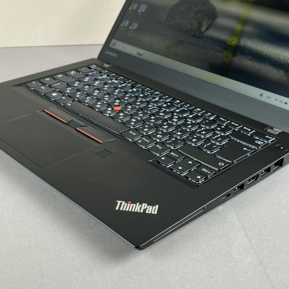 Ноутбук Б-класс Lenovo ThinkPad T470s / 14&quot; (1920х1080) TN / Intel Core i7-7600U (2 (4) ядра 2.8 - 3.9 GHz) / 8 GB DDR4 / 256 GB SSD / Intel HD Graphics 620 / WebCam - 7