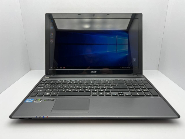 Ноутбук Acer Aspire 5755G / 15.6&quot; (1366x768) TN / Intel Core i3-2350M (2 (4) ядра по 2.3 GHz) / 4 GB DDR3 / 500 GB HDD / nVidia GeForce GT 630M, 2 GB GDDR5, 128-bit / WebCam - 2