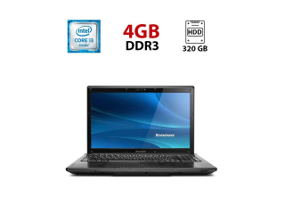 БУ Ноутбук Б-класс Lenovo G560 / 15.6&quot; (1366x768) TN / Intel Core i3-350M (2 (4) ядра по 2.26 GHz) / 4 GB DDR3 / 320 GB HDD / Intel HD Graphics / WebCam из Европы в Одессе