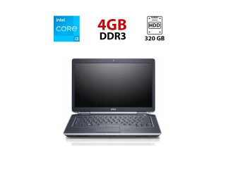 БУ Ноутбук Dell Latitude E5430 / 14&quot; (1366x768) TN / Intel Core i3-3120M (2 (4) ядра по 2.5 GHz) / 4 GB DDR3 / 320 GB HDD / Intel HD Graphics 4000 / WebCam из Европы в Одессе